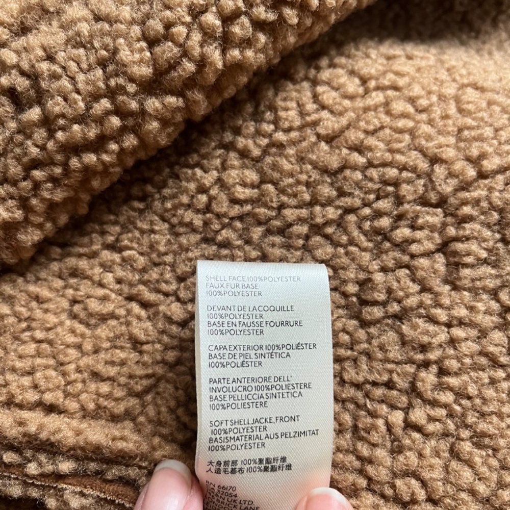 Free People Brown Diogo Shearling Leather Jacket - Picture 12 of 13
